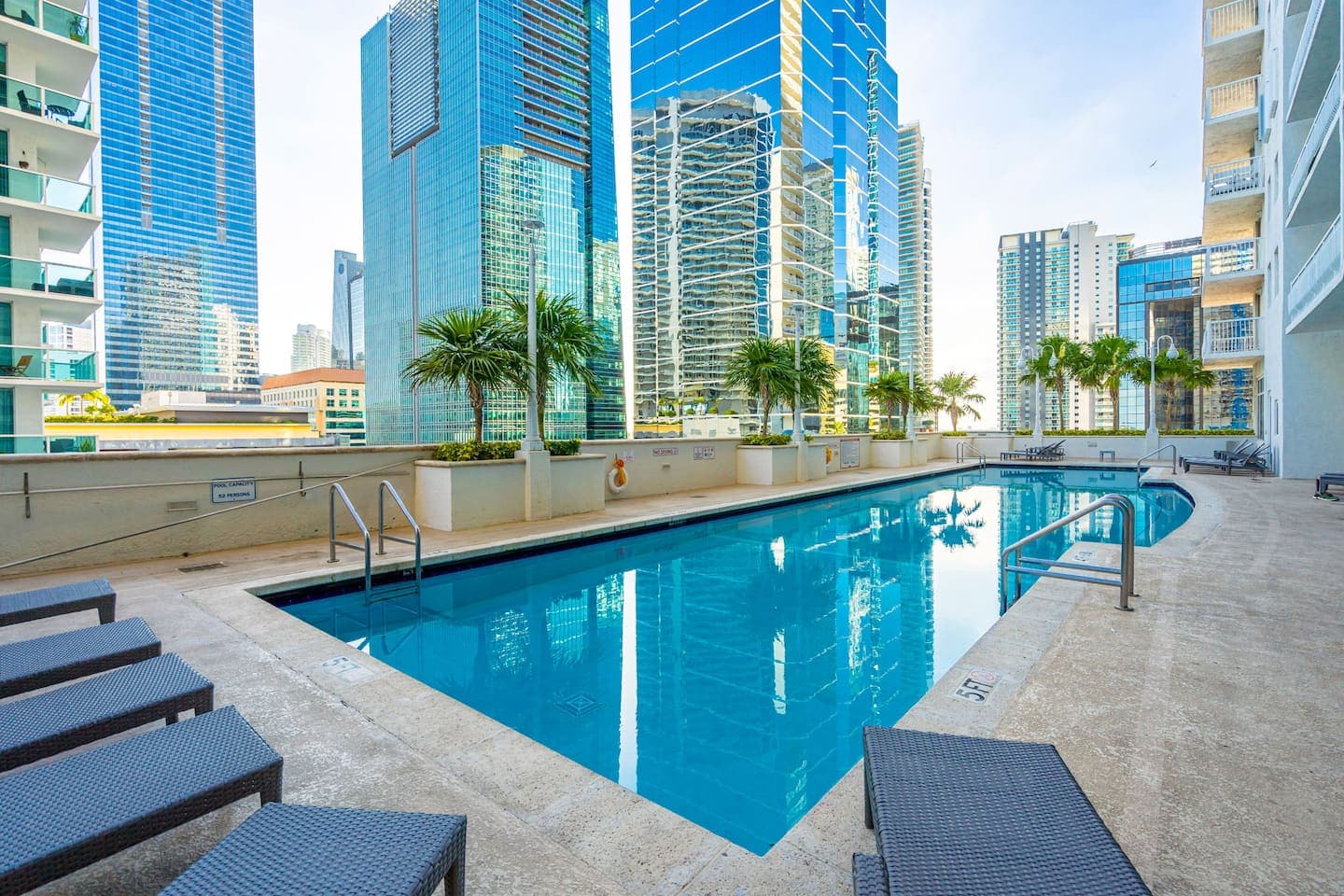 Modern Brickell Studio |2 Queen Bds | Free Parking — interior photo 1, Miami vacation rental by Vantage Stays